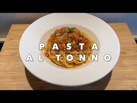 Pasta al Tonno (Tunfisch Soße) einfach, schnell und lecker
