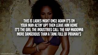 Lil&#39; Kim - Naughty Girl (Remix) [Verses - Lyrics]