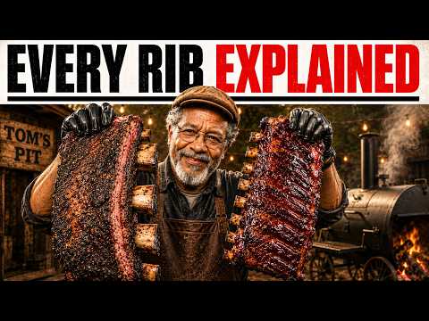 The Pitmaster's Complete Guide to Cooking EVERY Type of Rib