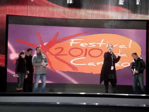 Portugal 2010: Nina Pinto Reharsal 1
