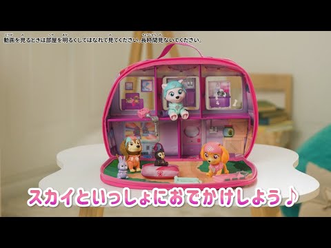 【パウ・パトロール】みんなでおでかけしよう♪スカイとくるまでおでかけバッグ【タカラトミー公式】｜PAW Patrol