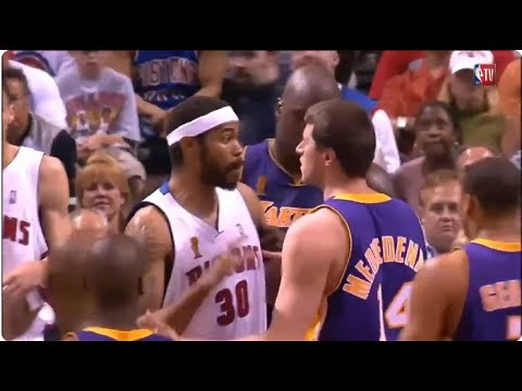 Rasheed Wallace Gets Pissed, Takes Over (2004 NBA Finals - HD)