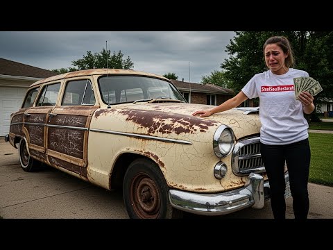 Thumbnail for ASMR Car Restoration | 1952 Nash Rambler Station Wagon | Full Showroom Rebuild (4K POV) by Car