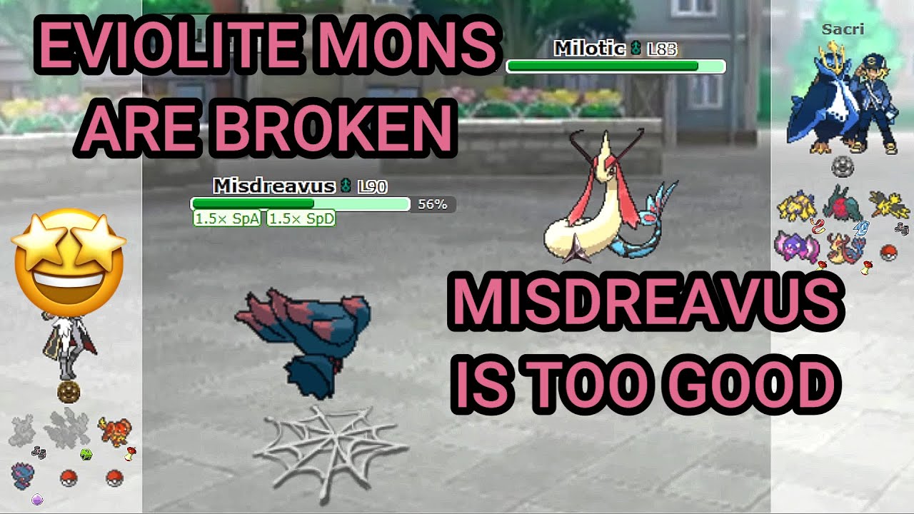 Eviolite Misdreavus Is Broken! (Pokemon Showdown Random Battles) (High Ladder)
