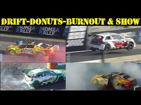Monza Rally Show 2019 - Drift, Burnout, Donuts, Titan RX, Jumps, extra