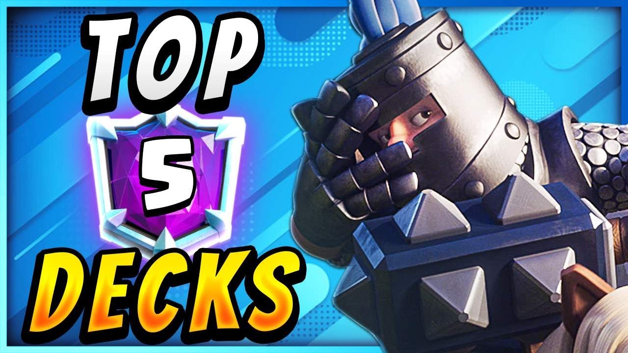 The 5 best decks with the evolution of the Mortar for Clash Royale