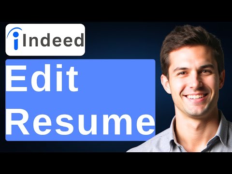 Indeed Resume Edit