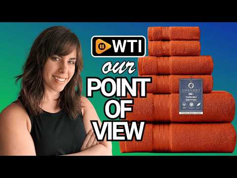 COZYART Burnt Orange Bath Towel Set for Bathroom Turkish Cotton Thick Soft Absorbent Durable 650 GSM Towel Sets of 6 - WTI product video review