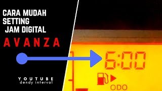Download lagu CARA MUDAH SETTING JAM DIGITAL MOBIL AVANZA DENGAN MUDAH mp3 Download lagu CARA MUDAH SETTING JAM DIGITAL MOBIL AVANZA DENGAN MUDAH mp3