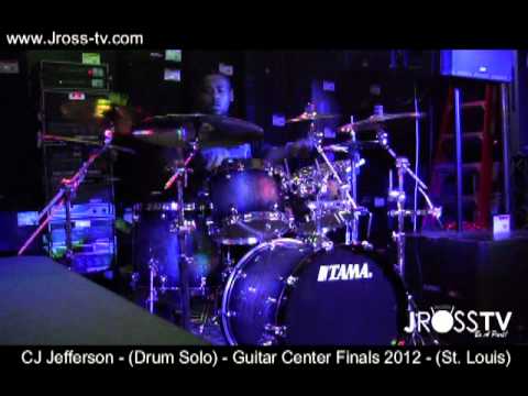 James Ross @ (Drummer) CJ Jefferson - Guitar Center Finals 2012 / St. Louis - www.Jross-tv.com