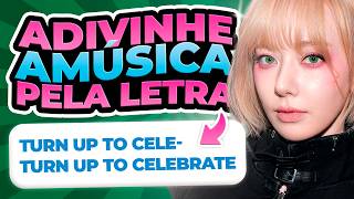 ADIVINHE A MÚSICA PELA LETRA! 💬✨ | KPOP QUIZ 2026