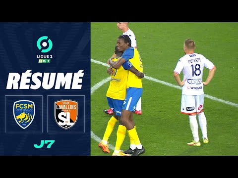 FC SOCHAUX-MONTBÉLIARD - STADE LAVALLOIS MFC (4 - 1) - Résumé - (FCSM - LAVAL) / 2022-2023