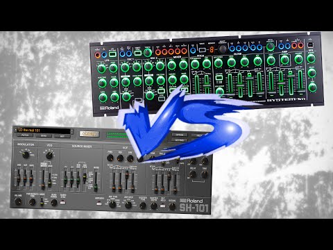 🎹 Roland System 1m 🎹 vs SH-101 Cloud Pluggout (2021)