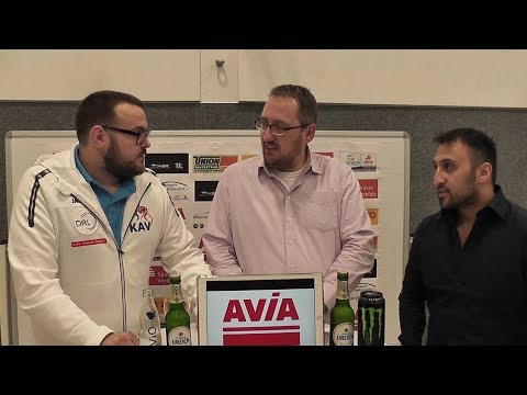 Pressekonferenz VfK Schifferstadt - KAV Eisleben (07.10.2017)