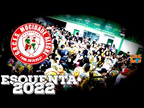 MOCIDADE ALEGRE - ESQUENTA BATERIA RITMO PURO 2022 - Mestre Sombrinha #PioneiroNoVídeoDosBreques