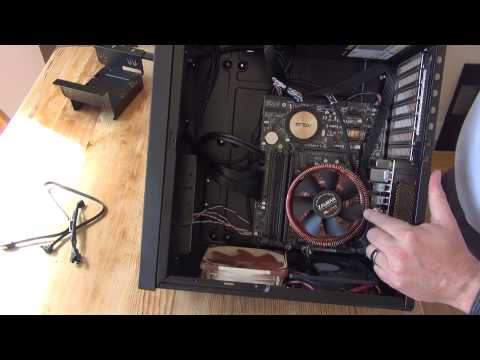 SilverStone SST-GD09B-C, HTPC-case - juodas video