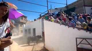 preview picture of video 'Cogida de Toro en Riopar(ALBACETE) 2014'