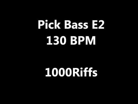 Pick Bass E2 Metronome : 130 BPM - Beats Per Minute