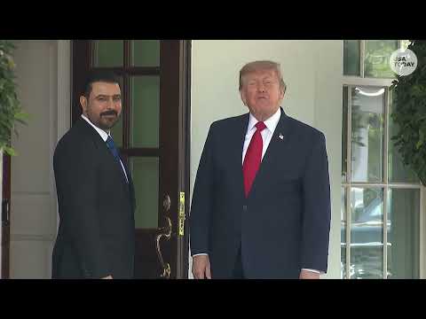 'We love Iraq' Donald Trump tells press as he welcomes Iraqi PM Ali al-Zaidi to White House