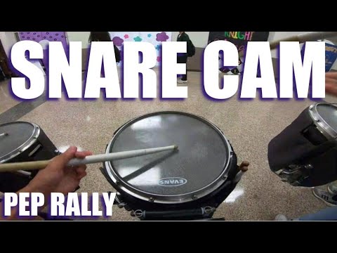 Independence HS Homecoming 2022 Pep Rally Snare Cam | We Played Kanye