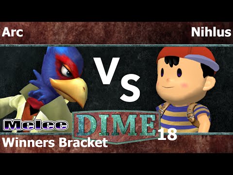 DIME 18 Melee - AG | Arc (Falco) vs AHS | Nihlus (Ness) - Winners Bracket