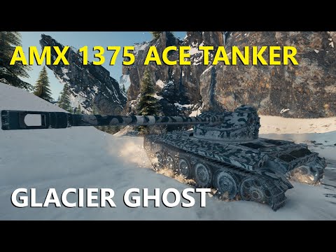 World of Tanks AMX 1375 Ace Tanker Glacier featuring VN_TinTac
