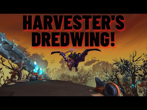 How to get Harvester's Dredwing Saddle | New World of Warcraft 9.1 Mount | Venthyr Assault the Maw