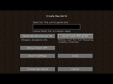 How to Change Minecraft world Settings