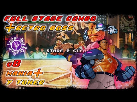 Streets of Rage 4/ V8/ Mania+/ Floyd/ Y Tower Full Stage Combo + Retro Boss!