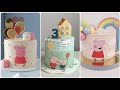 Latest Peppa Pig Birthday Cakes 2025 Peppa Pig Theme Cake Designs 2025 Latest Peppa Pig Cakes