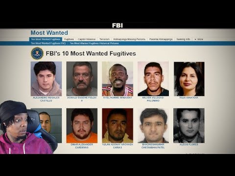 Reacting To The FBI's 10 Most Wanted Explained! (CREEPY & WEIRD)