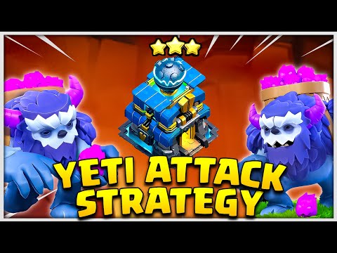 Th12 Yeti Attack Strategy 2024 | Top 3 Attack Strategy (yeti) in Th12