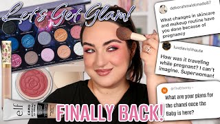 CHANNEL CHANGES, ITALY TRIP DETAILS, AND BABY QUESTIONS! | LET'S GET GLAM!