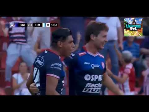 Gol de Soldano Union 2 Vs Temperley 0 Superliga 2018 FECHA 19