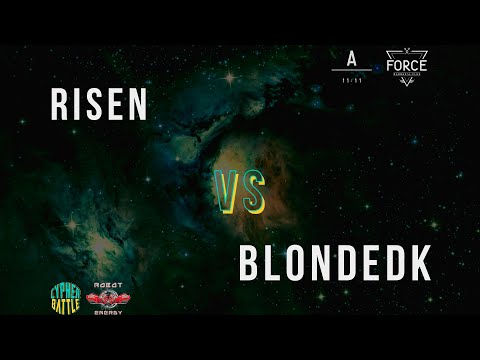 BLONDEDK VS RISEN | CYPHER BATTLE | 16AVOS