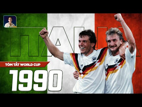 TÓM TẮT WORLD CUP 1990 | NHỮNG GIỌT NƯỚC MẮT CỦA MARADONA VÀ MÙA HÈ ITALIA HOÀI NIỆM