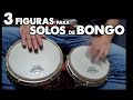 3 figuras para SOLOS de BONGO. Joaquin Arteaga. 3 bongo fills for solos.