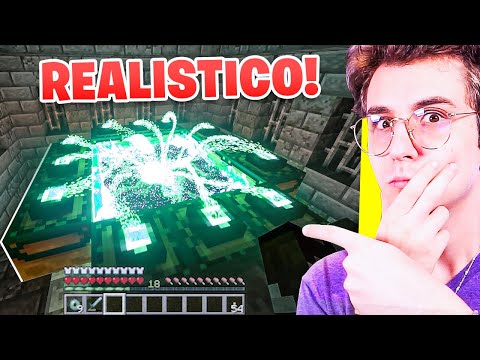 I REACT TO MINECRAFT SUPER REALISTIC! - ITA