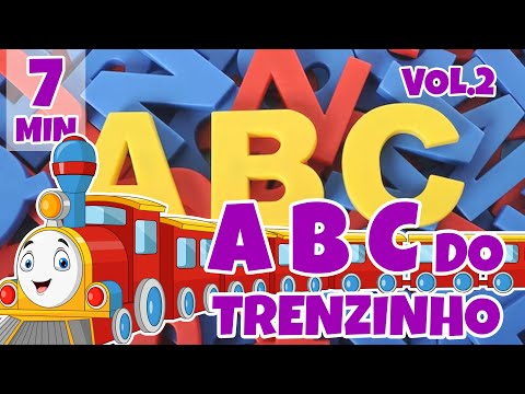 Abc do trenzinho Vol.2 - Giramille 7 min | Desenho Animado Musical