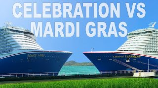 Carnival Mardi Gras vs. Carnival Celebration: Which is Better?