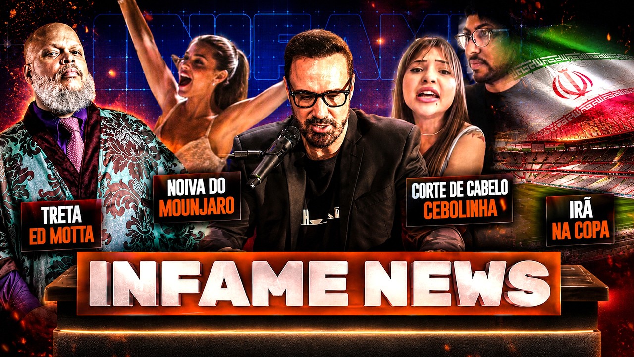 DIOGO PORTUGAL INFAME NEWS #01 - ED MOTTA | NOIVA MOUNJARO | FRANJA DO CEBOLINHA | IRÃ NA COPA