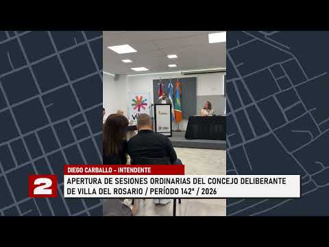 2N CENTRAL I APERTURA SESIONES ORDINARIAS DEL CONCEJO DELIBERANTE VILLA DEL ROSARIO