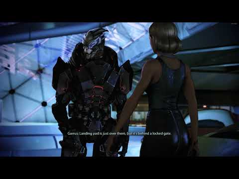 Mass Effect 3 Legendary Edition Garrus tells Shepard she has a nice outfit