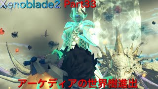 【初見】Xenoblade２part33  アーケディアの世界樹進出