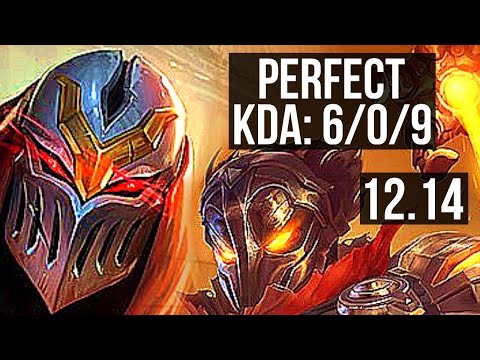 ZED vs VIKTOR (MID) | 6/0/9, 1700+ games, 900K mastery, Dominating | KR Challenger | 12.14