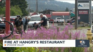 Hangry's fire in Spokane Valley