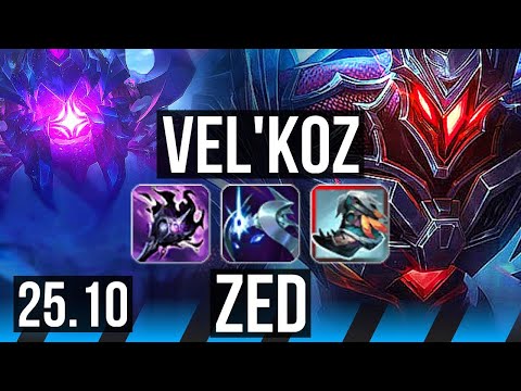 VEL'KOZ vs ZED (MID) | Legendary | KR Master | 25.10
