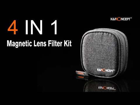 QUICK SWAP 4 IN 1 K&F Concept Magnetic Filter Kit System |  Much Easier Landascape Photography