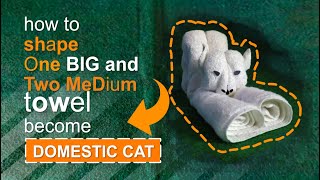DOMESTIC CAT BALI - TOWEL DESIGN