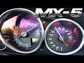 Mazda Miata MX 5 2017 Acceleration 0-180 km/h 1.5 SkyActiv Sound Test Drive